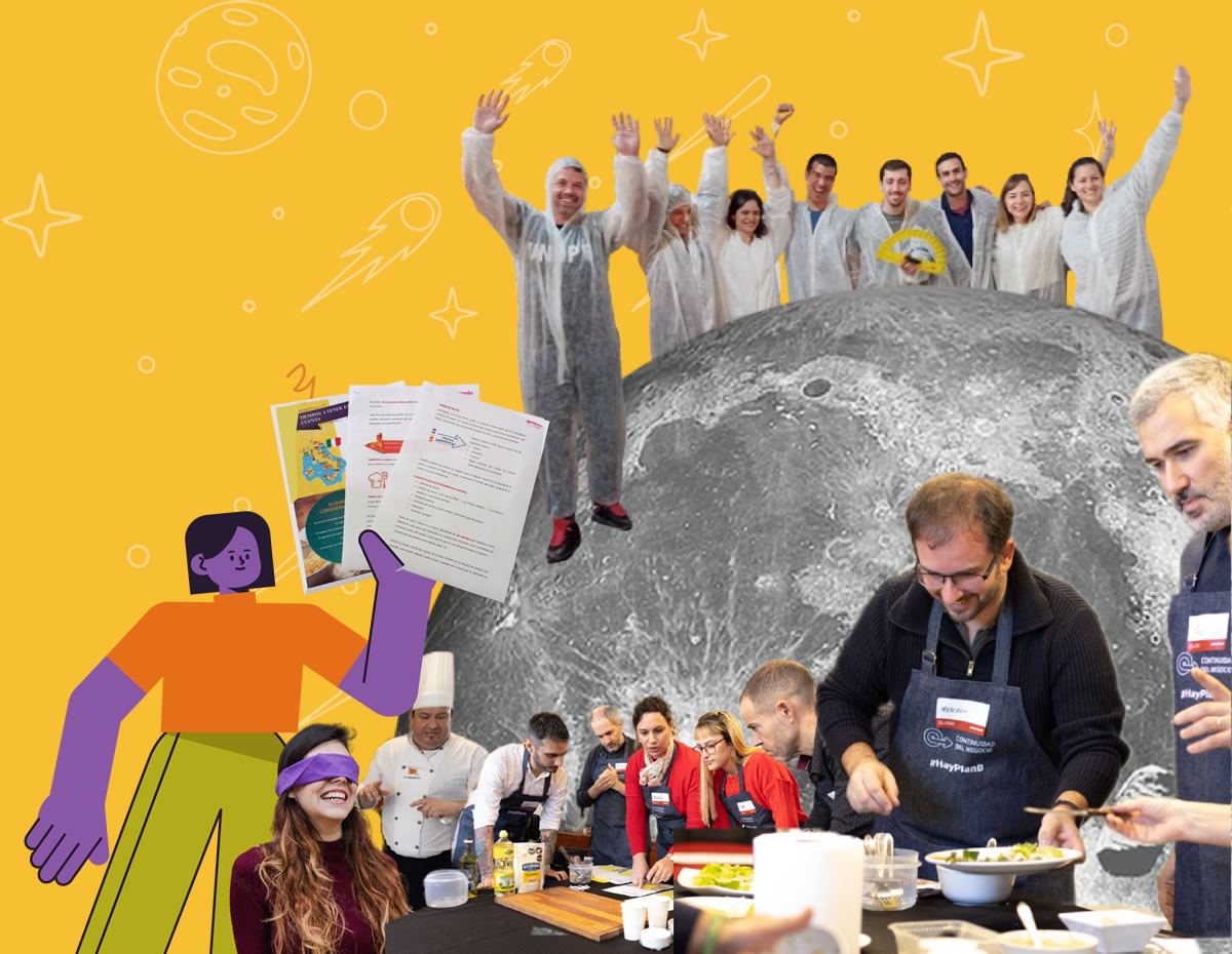 Equipos de empresas en experiencias de team building de TIK